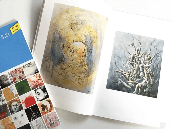 Art magazine with 30&nbsp;artists