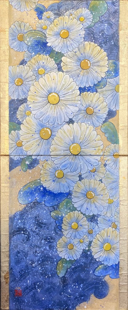 【Released in the air. 空に解き放たれる】110/45 cm