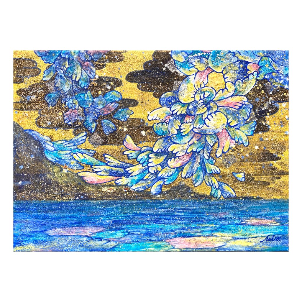 【 From over clouds 】24.2/33.3cm